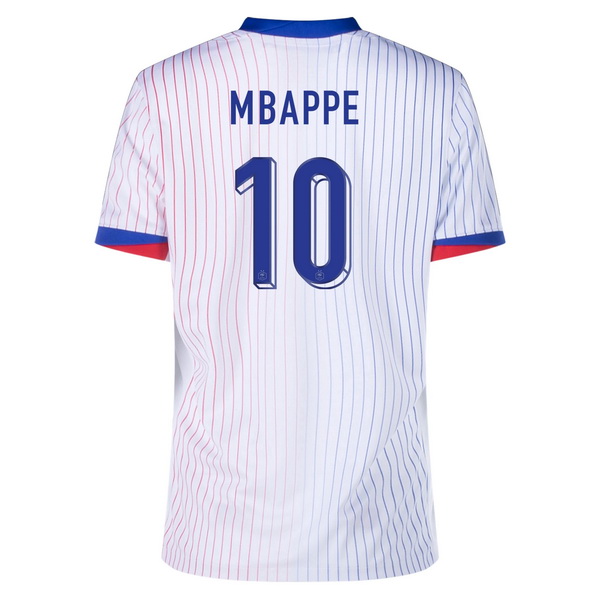 2024 France Kylian Mbappe Away Women's Soccer Jersey