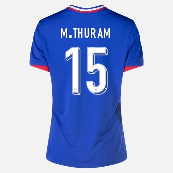 2024 France Marcus Thuram Home Women's Soccer Jersey