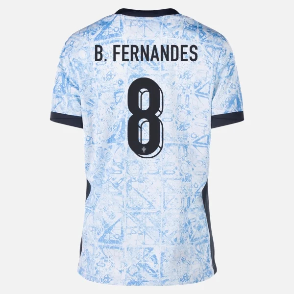 2024 Portugal Bruno Fernandes Away Men's Soccer Jersey