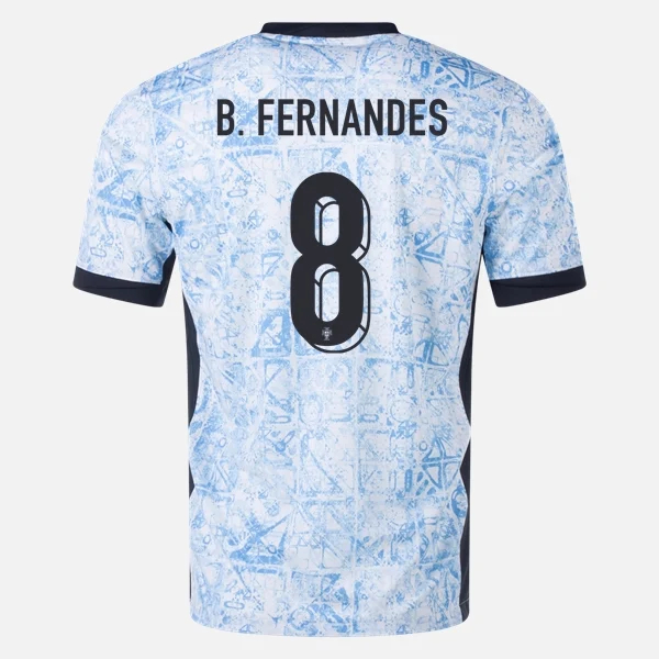 2024 Portugal Bruno Fernandes Away Women's Soccer Jersey