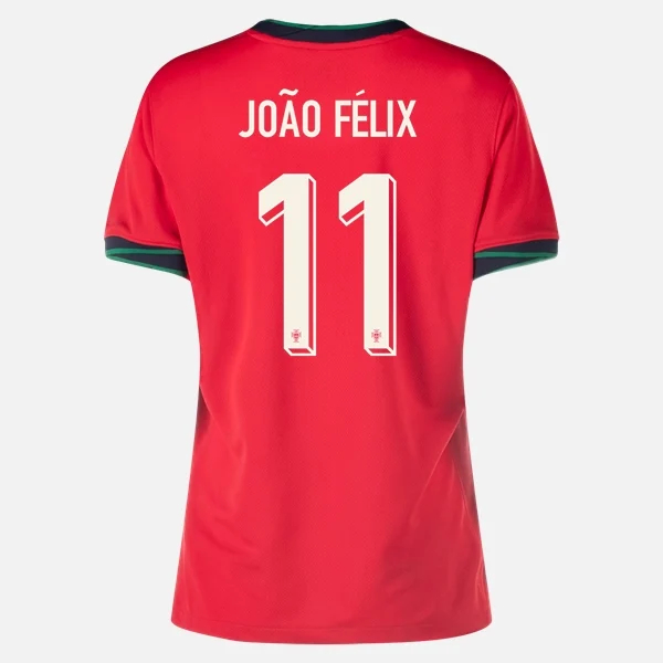 2024 Portugal Joao Felix Home Women's Soccer Jersey