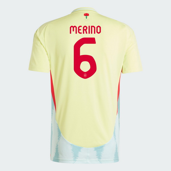 2024 Spain Mikel Merino Away Men's Soccer Jersey