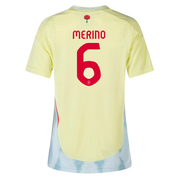 2024 Spain Mikel Merino Away Women's Soccer Jersey