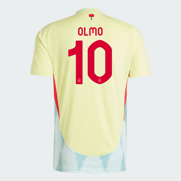2024 Spain Dani Olmo Away Men's Soccer Jersey