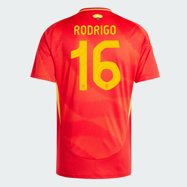 2024 Spain Rodrygo Home Men's Soccer Jersey