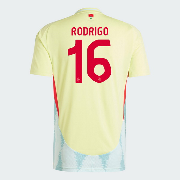 2024 Spain Rodrygo Away Men's Soccer Jersey