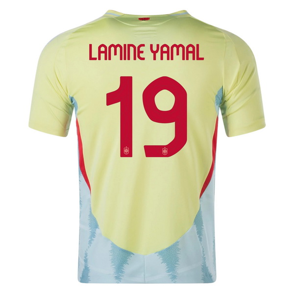 2024 Spain Lamine Yamal Away Men's Soccer Jersey