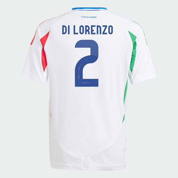 2024 Italy Giovanni Di Lorenzo Away Men's Soccer Jersey