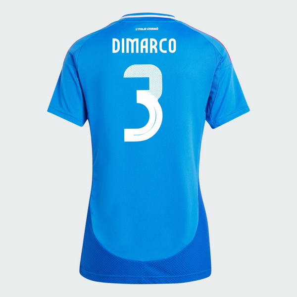 2024 Italy Federico Dimarco Home Women's Soccer Jersey