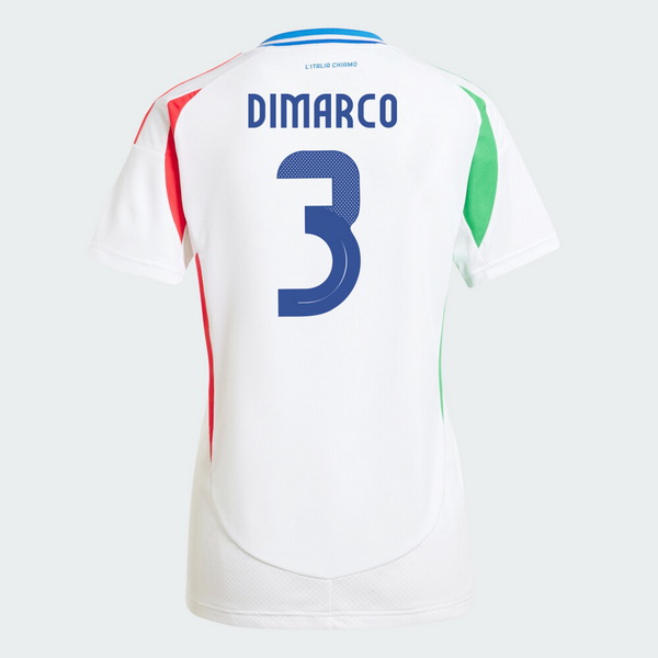 2024 Italy Federico Dimarco Away Women's Soccer Jersey