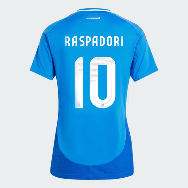 2024 Italy Giacomo Raspadori Home Women's Soccer Jersey