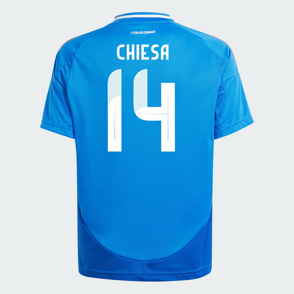 2024 Italy Federico Chiesa Home Men's Soccer Jersey