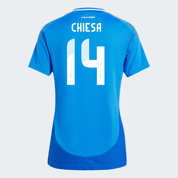 2024 Italy Federico Chiesa Home Women's Soccer Jersey