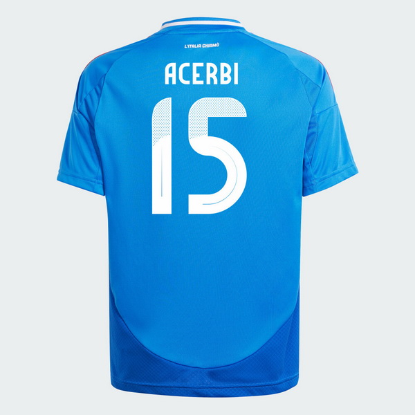 2024 Italy Francesco Acerbi Home Men's Soccer Jersey