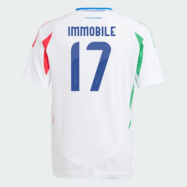 2024 Italy Ciro Immobile Away Men's Soccer Jersey