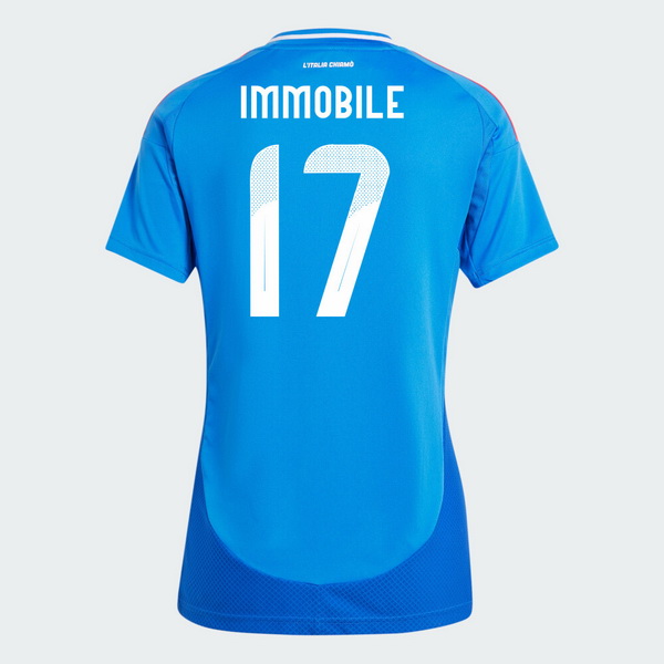 2024 Italy Ciro Immobile Home Women's Soccer Jersey
