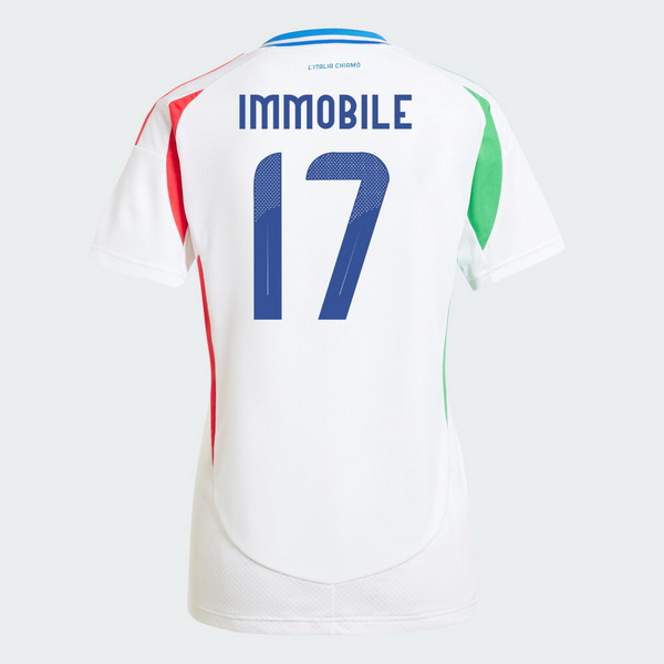 2024 Italy Ciro Immobile Away Women's Soccer Jersey