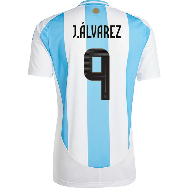 2024 Argentina Julian Alvarez Home Men's Soccer Jersey