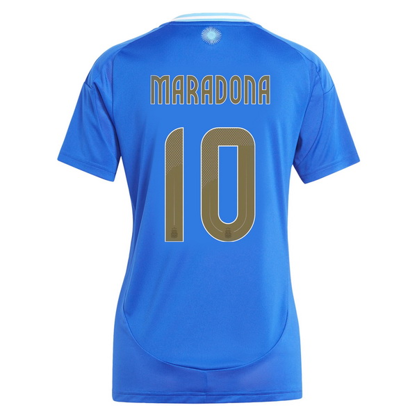 2024 Argentina Diego Maradona Away Women's Soccer Jersey