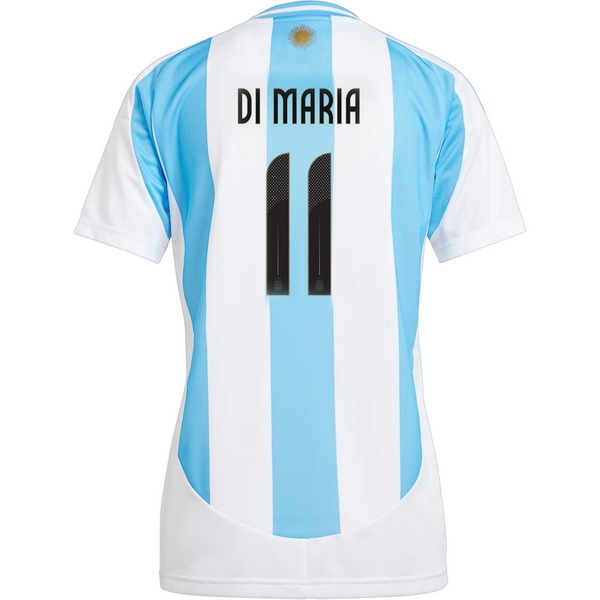 2024 Argentina Angel Di Maria Home Women's Soccer Jersey