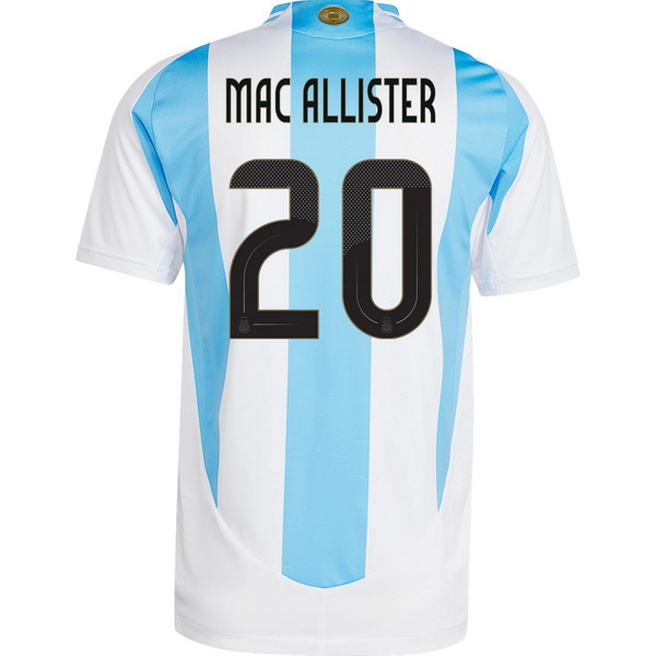 2024 Argentina Alexis Mac Allister Home Men's Soccer Jersey