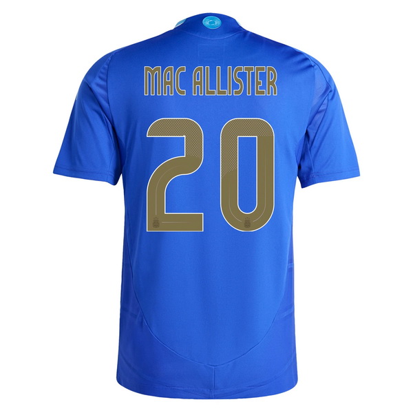 2024 Argentina Alexis Mac Allister Away Men's Soccer Jersey