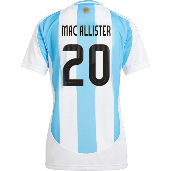 2024 Argentina Alexis Mac Allister Home Women's Soccer Jersey