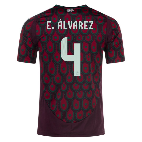 2024 Mexico Edson Alvarez Home Men's Soccer Jersey