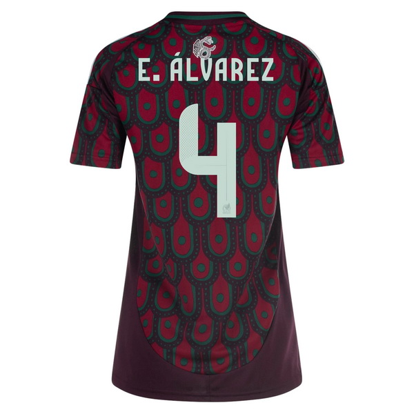 2024 Mexico Edson Alvarez Home Women's Soccer Jersey