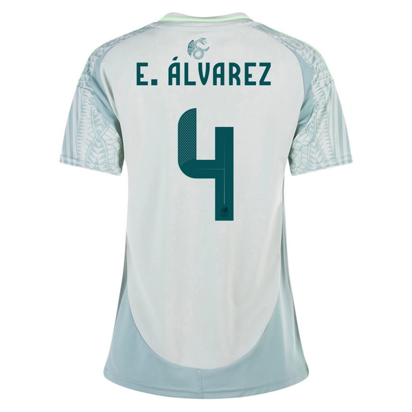 2024 Mexico Edson Alvarez Away Women's Soccer Jersey