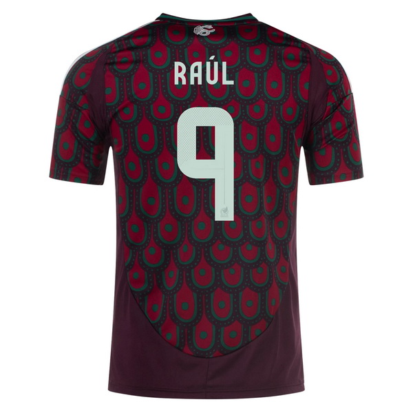 2024 Mexico Raul Jimenez Home Men's Soccer Jersey