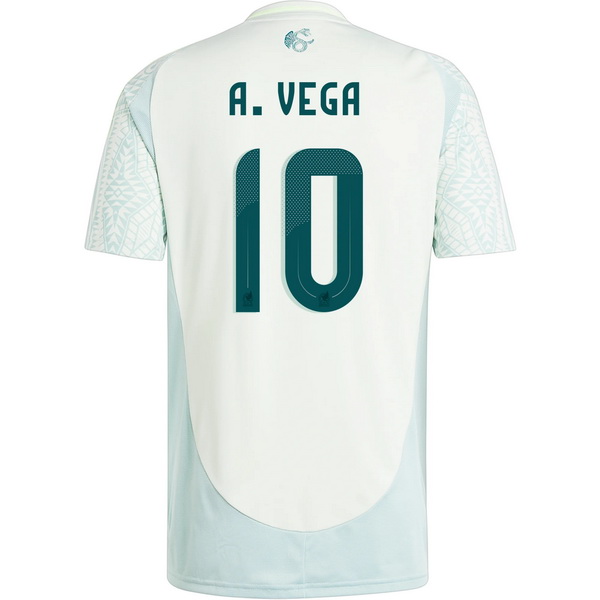 2024 Mexico Alexis Vega Away Men's Soccer Jersey