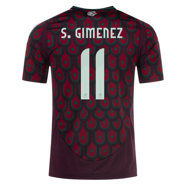 2024 Mexico Santiago Gimenez Home Men's Soccer Jersey