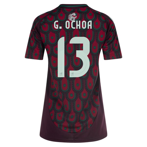 2024 Mexico Guillermo Ochoa Home Women's Soccer Jersey