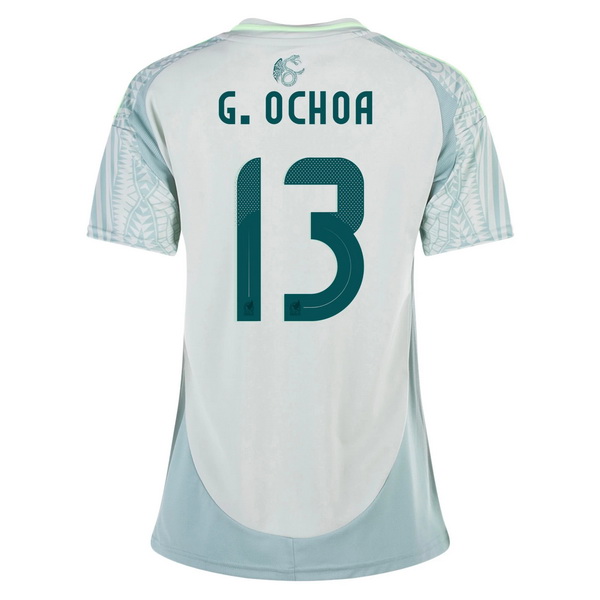 2024 Mexico Guillermo Ochoa Away Women's Soccer Jersey