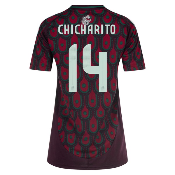 2024 Mexico Chicharito Home Women's Soccer Jersey