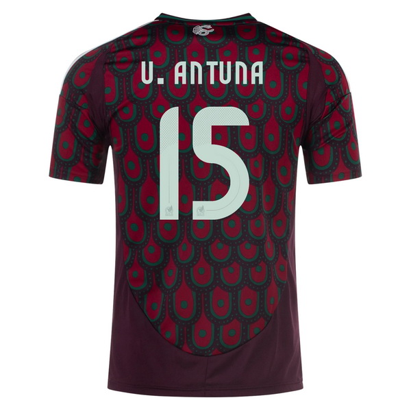 2024 Mexico Uriel Antuna Home Men's Soccer Jersey