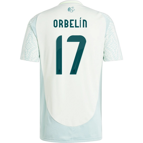 2024 Mexico Orbelin Pineda Away Men's Soccer Jersey