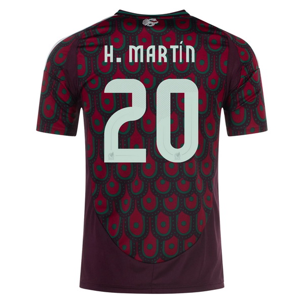 2024 Mexico Henry Martin Home Men's Soccer Jersey