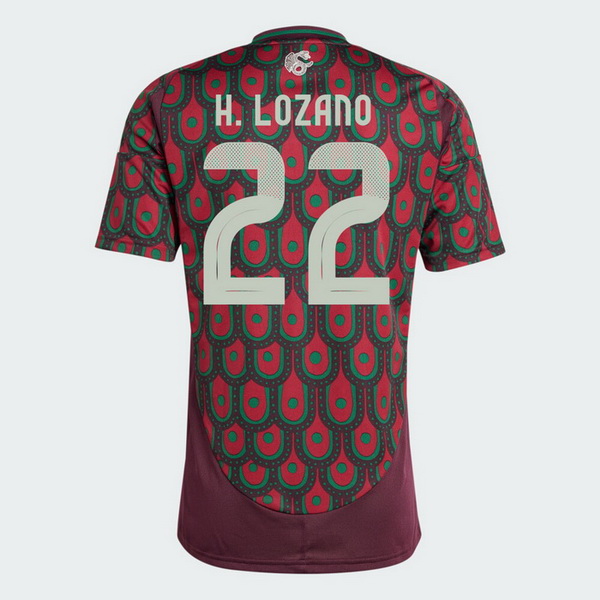 2024 Mexico Hirving Lozano Home Men's Soccer Jersey