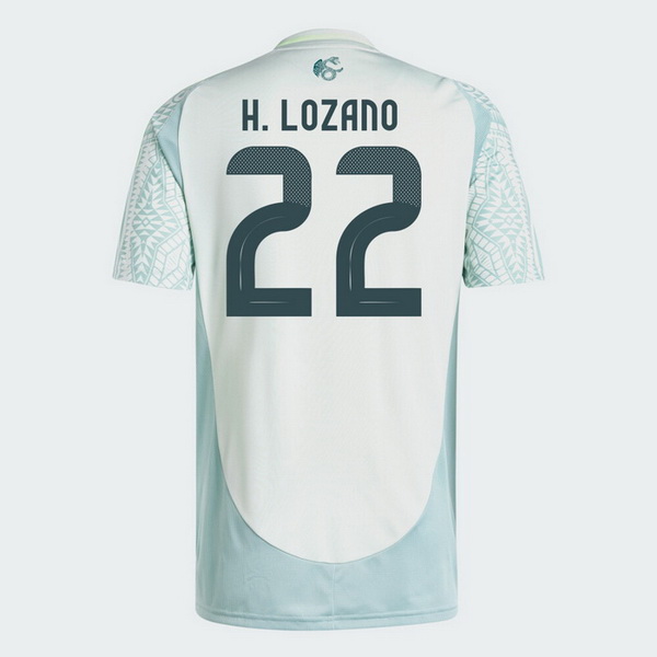 2024 Mexico Hirving Lozano Away Men's Soccer Jersey