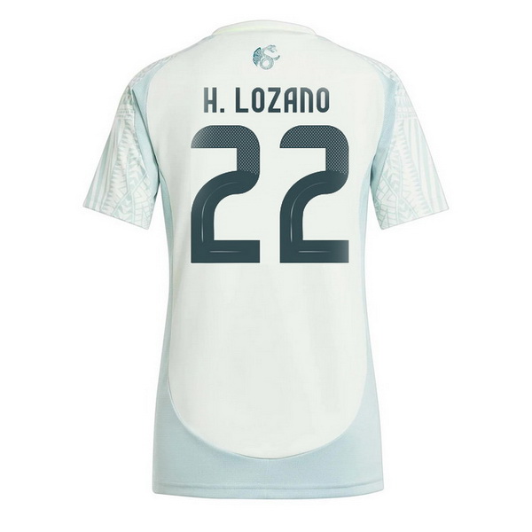 2024 Mexico Hirving Lozano Away Women's Soccer Jersey