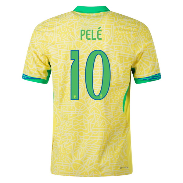 2024 Brazil Pele Home Men's Soccer Jersey