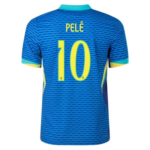 2024 Brazil Pele Away Men's Soccer Jersey
