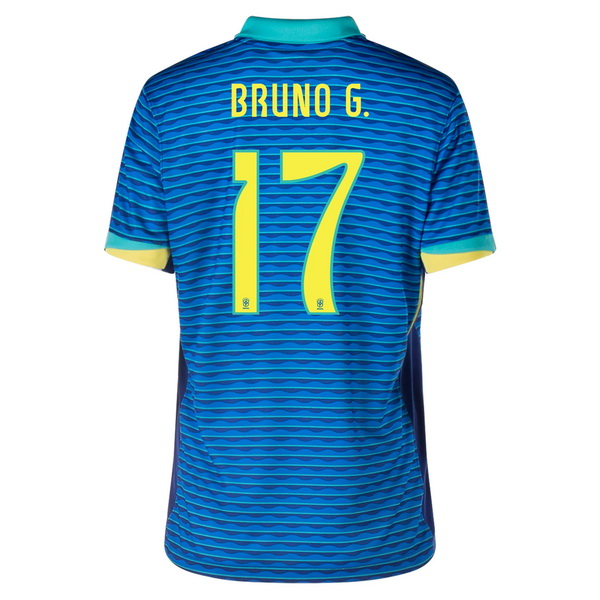 2024 Brazil Bruno Guimaraes Away Women's Soccer Jersey