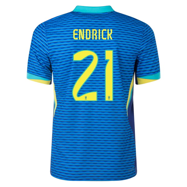 2024 Brazil Endrick Away Men's Soccer Jersey