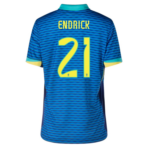 2024 Brazil Endrick Away Women's Soccer Jersey