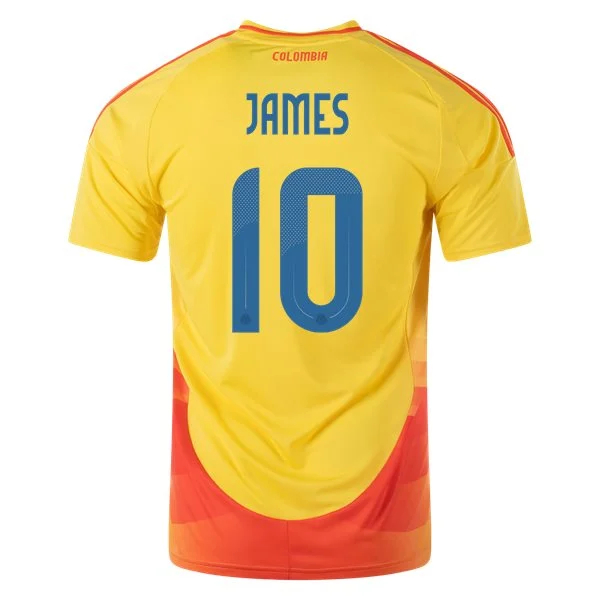 2024 Colombia James Rodriguez Home Men's Soccer Jersey