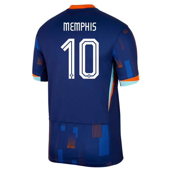 2024 Netherlands Memphis Depay Away Men's Soccer Jersey
