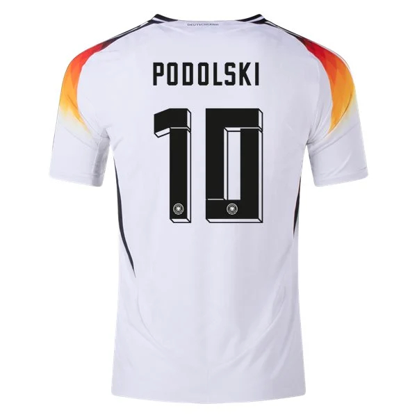 2024 Germany Lukas Podolski Home Men's Soccer Jersey